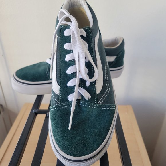 Vans Other - VANS OLD SKOOL Trainers Forest Green Kids Shoes - Size: 4.5 (Back 2 school)